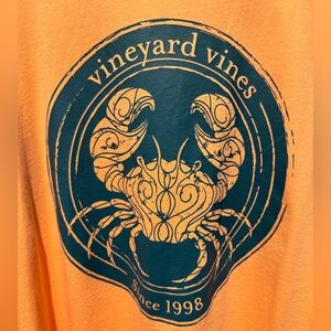 Vineyard Vines Bright Orange Tee